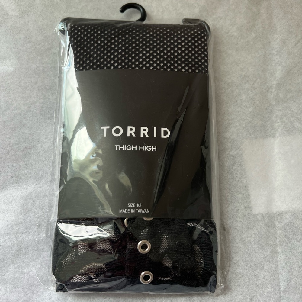 Torrid Black Thigh Highs